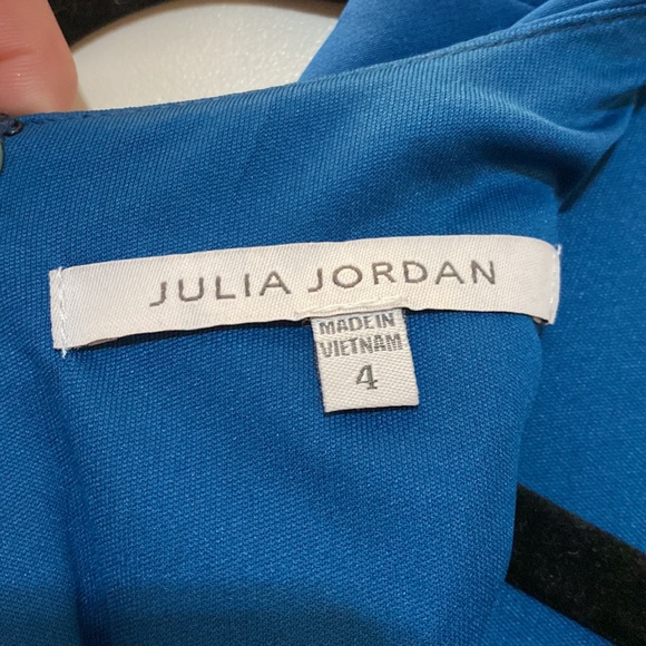 Teal Blue semi-formal dress - Picture 4 of 4